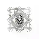 kintsugi tattoo design idea