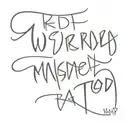 Wording, "Misunderstood" tattoo design idea
