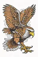 philippine eagle, tattoo design idea