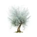 olive tree tattoo design idea