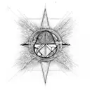 dark side of the moon and the wall pink floyd tattoo design idea