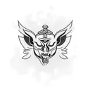 Ukraine in peaceful sleep at 5 in the morning tattoo design idea