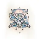 scythe  tattoo design idea