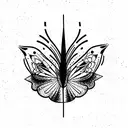 psychedelic tattoo design idea