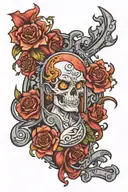 AAA games realms tattoo design idea