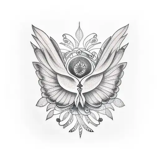 wrist tattoo for girl as free bird tattoo design idea