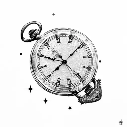 Favorite Things: Pocket Watches and Taurus Constellation tattoo design idea