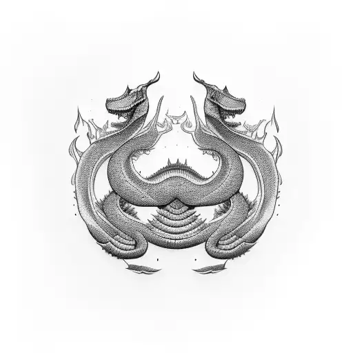 ogopogo tattoo design idea