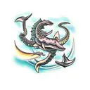 ogopogo tattoo design idea