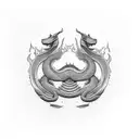 ogopogo tattoo design idea