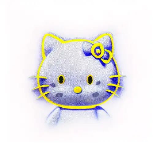 hello kitty tattoo design idea