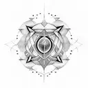 Ankh Symbol tattoo design idea