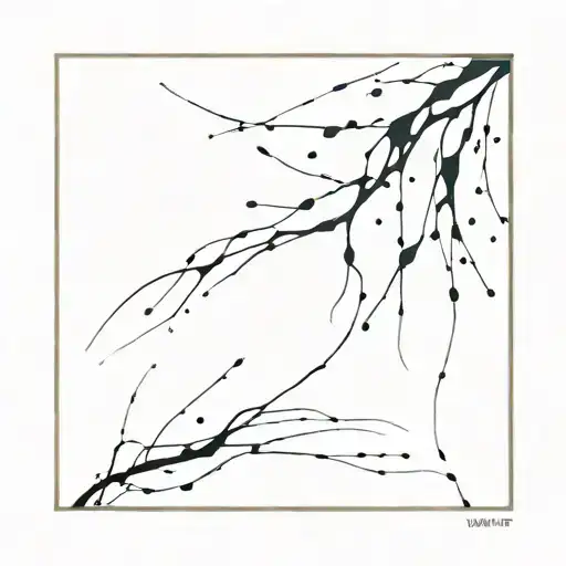 war paint splatters tattoo design idea