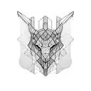 coração com ramos  tattoo design idea