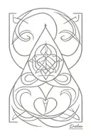 ancient turk symbol tattoo design idea