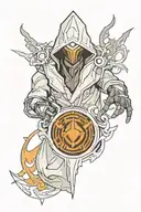 Destiny 2 ghost tattoo design idea