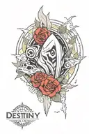Destiny 2 ghost tattoo design idea