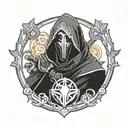 Destiny 2 ghost tattoo design idea