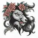 Loona Helluva Boss tattoo design idea