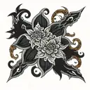 Loona Helluva Boss tattoo design idea
