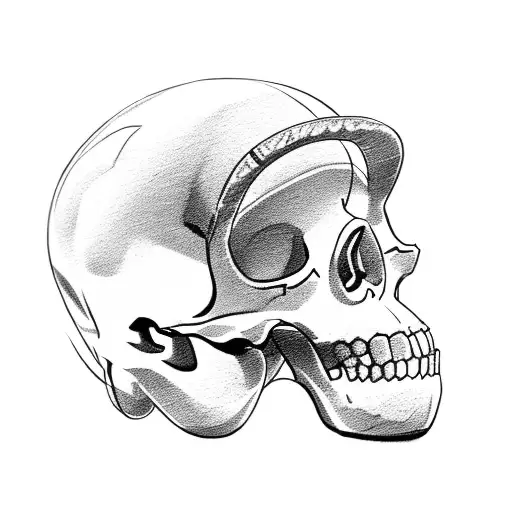 Sports Helmet, skull, phonex, speed, alcohol, drugs, lucky tattoo design idea