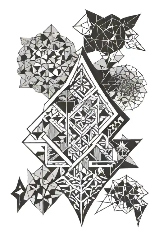 sibling bond tattoo design idea