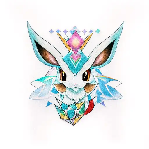 eevee evolutions tattoo design idea