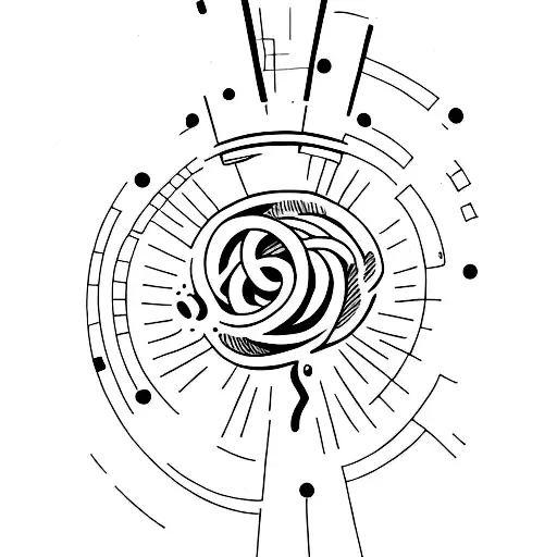 number 22 tattoo design idea