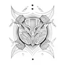 boobies tattoo design idea