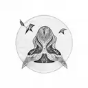 boobies tattoo design idea