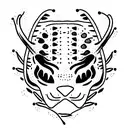 axolotl jaguar warrior tattoo design idea