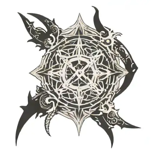 nier automata sigil tattoo tattoo design idea