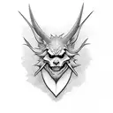 Thorn from Scooby Doo tattoo design idea