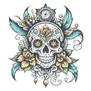 11:11 4:44 tattoo design idea