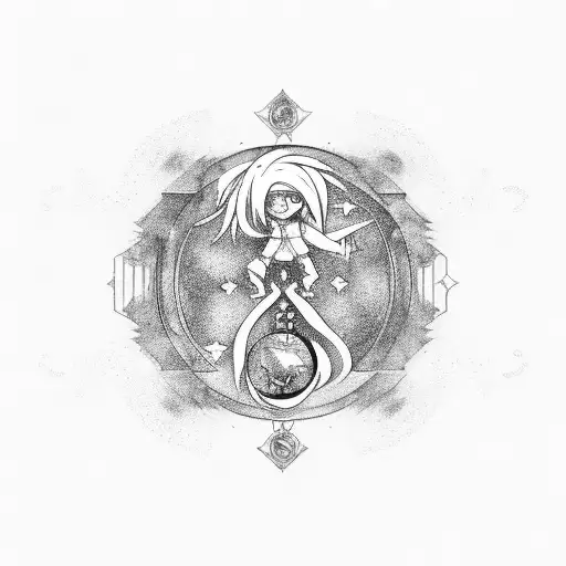 final fantasy virgo Scorpio pisces tattoo design idea