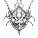 marlin tattoo design idea