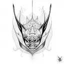 marlin tattoo design idea