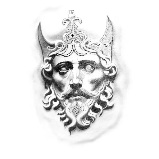 marcus aurelius  memento morti tattoo design idea