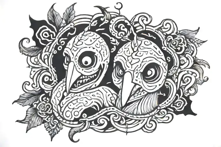 olaf the black  tattoo design idea