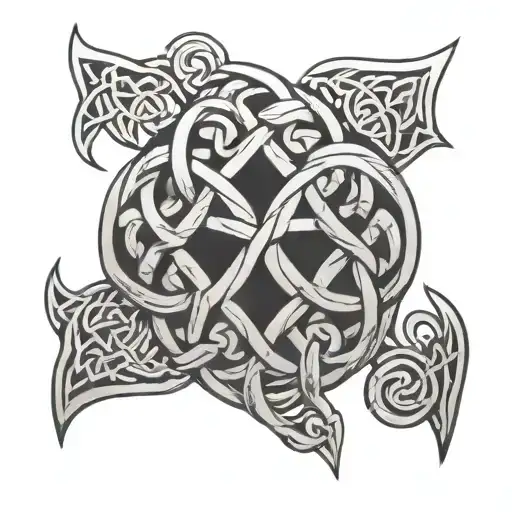 Celtic Knot tattoo design idea