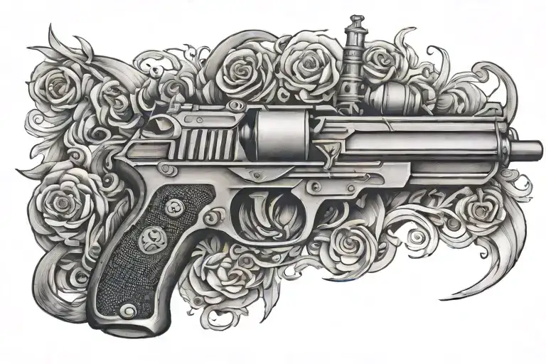 shall not be infringed  tattoo design idea