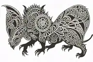 spatan phalanx  tattoo design idea