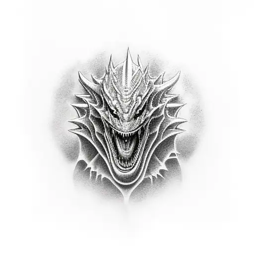 kaiju  tattoo design idea