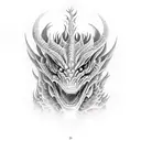kaiju  tattoo design idea
