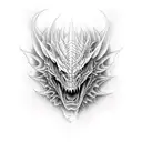 kaiju  tattoo design idea