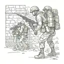 sapper without the right to make mistakes tattoo design idea