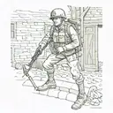 sapper without the right to make mistakes tattoo design idea