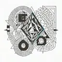 Paradox, Humour and Change tattoo design idea