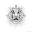 hindu tattoo design idea