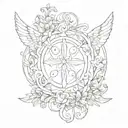 philippians 4:13 tattoo design idea